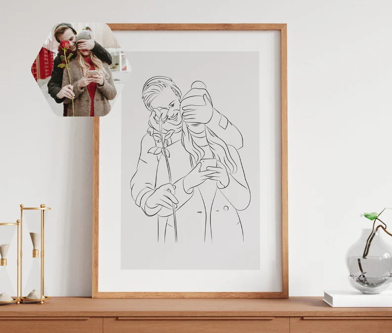 The Art of Jaci – Line Art Frames